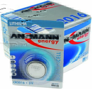 ANSMANN Batterie CR 2016