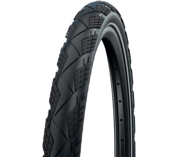 Schwalbe SCHWALBE FALTREIFEN MARATHON EFFICIENCY  V-Guard Super Race 55-584 Schwarz/Refle