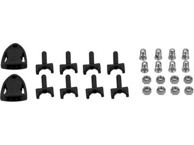 SKS V-Strebentüte 3,0 V2A schwarz gepulvert (355mm) inkl. Zubehör Produktbild 1