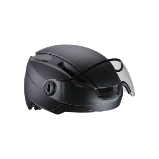 BBB Helm Indra faceshield transparant M matt schwarz