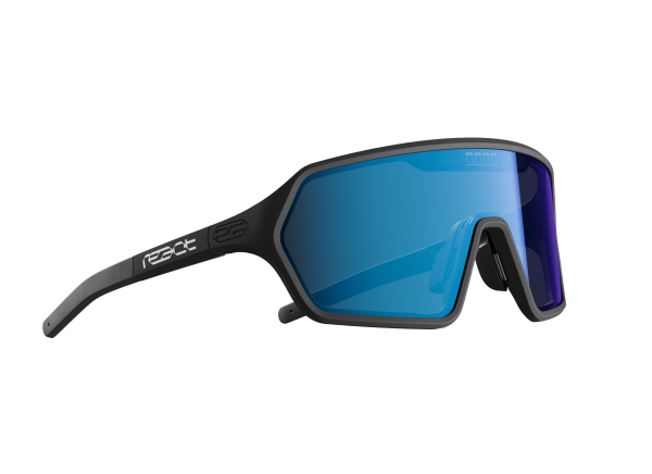 REACT Rev Sky Sonnenbrille mit Schwarzem Rahmen