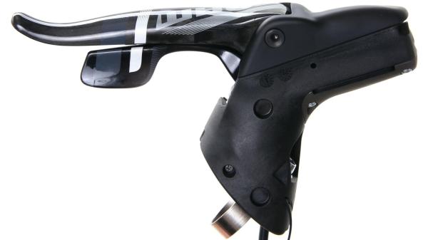 SRAM Schalt-/Bremshebel  L schwarz, wei&szlig;