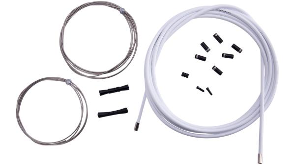 SRAM Bremszug-Set   weiß, silber