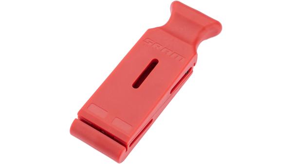 SRAM Entl&uuml;ftungsklotz  1 1/8" rot