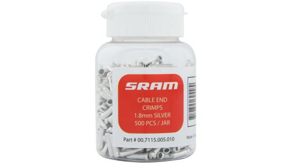 SRAM Endhülse   silber