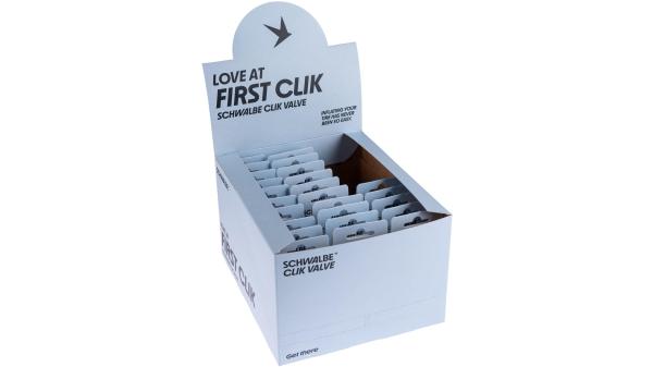 Schwalbe Clik Valve  XL schwarz, silber