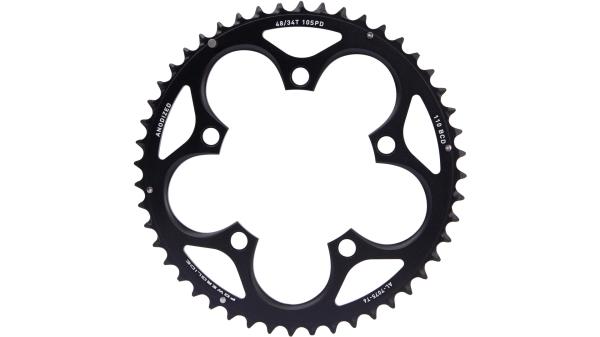 SRAM Road Double  XXL schwarz