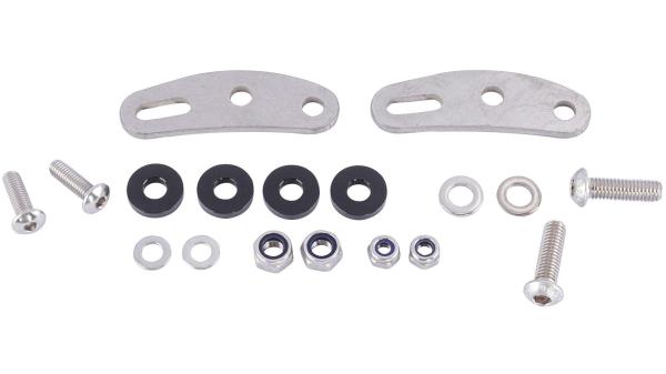 Tubus Fußverlängerung  XXL silber