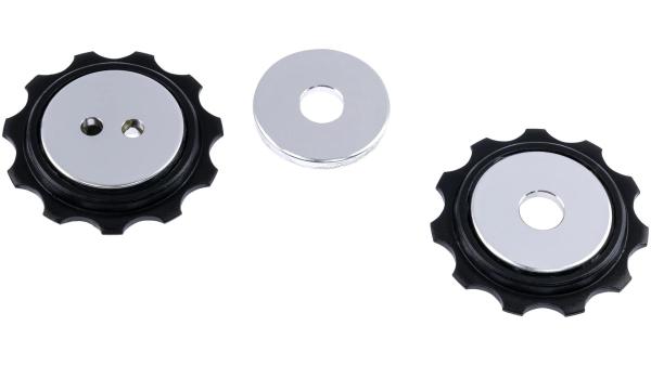 SRAM Schaltrollen-Set  17 mm schwarz, silber