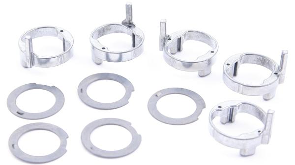 Campagnolo Halterung  17 mm silber