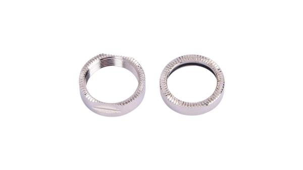 Fulcrum Steckachsenadapter  XL silber