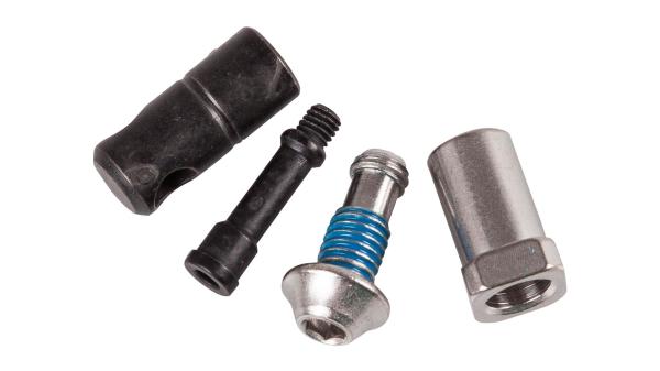 Shimano Schraube  17 mm schwarz, silber