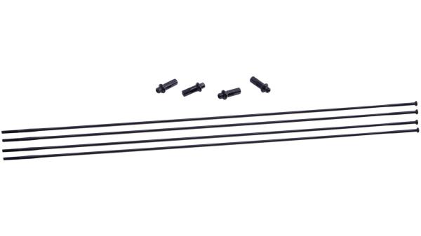 Fulcrum Speichensatz  XXL schwarz