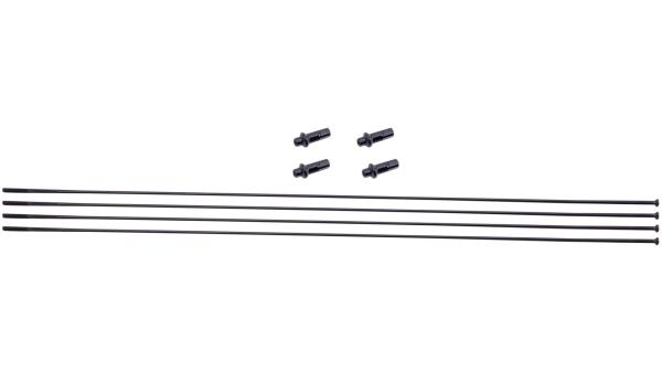 Fulcrum Speichensatz  XXL schwarz