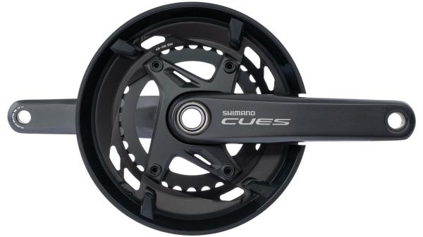 Shimano CUES FC-U6010-2  XL grau, schwarz