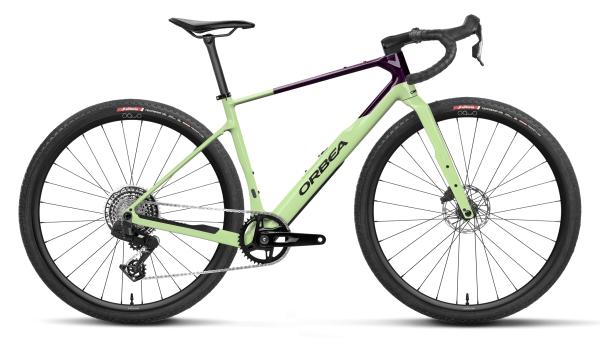 Orbea TERRA M31eTEAM 1X S Acid Gum - Fantasy Purple Carbon View (Gloss)