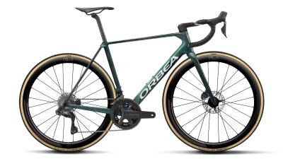 Orbea ORCA M20iLTD PWR 53 Escape Green - Carbon View Matt Produktbild 1