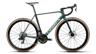 Orbea ORCA M21eLTD PWR 49 Escape Green - Carbon View Matt Produktbild 1