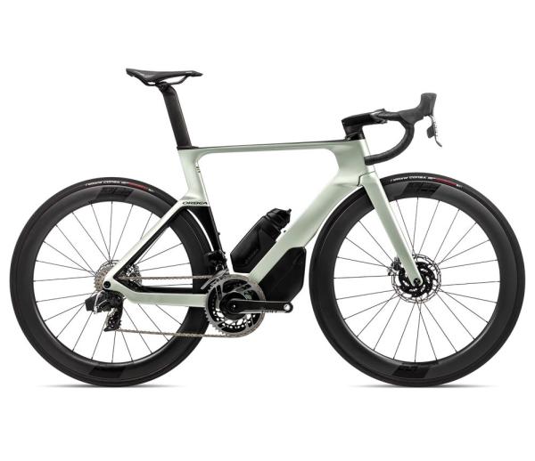 Orbea ORCA AERO M11eLTD 53 Silvergreen  (Gloss) - Black (Matt)