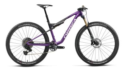 Orbea OIZ M-TEAM AXS S Royal Plum - Diamond Black Carbon View (Matt) Produktbild 1
