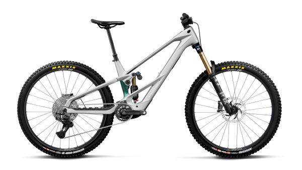 Orbea WILD LT M10 M Smooth Silver (Matt) - Escape Green C. View (Gloss)