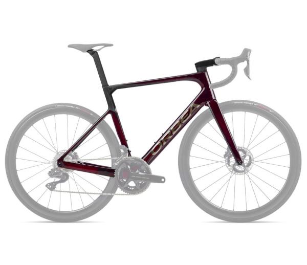 Orbea ORCA OMX 53 Red Wine (Gloss) - Carbon Raw (Matt)
