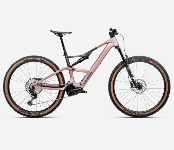 Orbea RISE SL M20 630W XL Desert Rose - Carbon Raw Matt