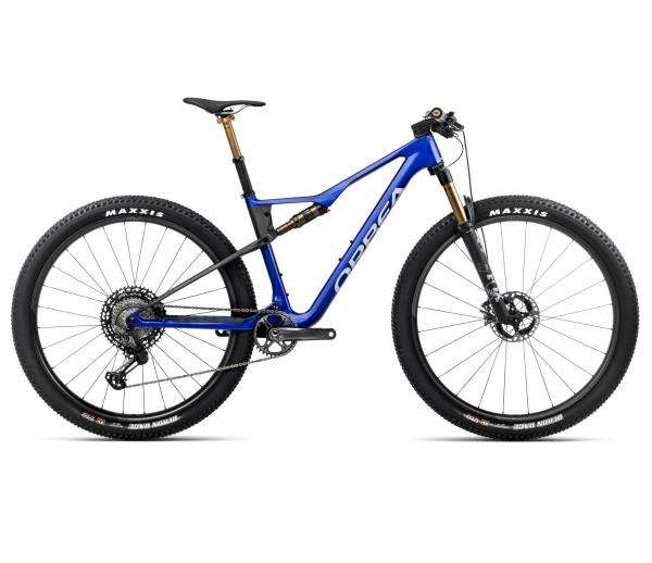 Orbea OIZ M-TEAM FACTORY XL Cobalt Blue (Gloss) - Carbon Raw (Matt)