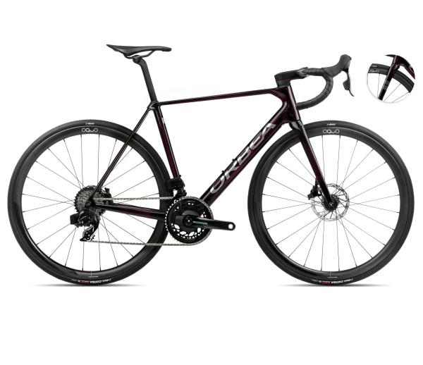 Orbea ORCA M21eTEAM PWR 51 Wine Red-Titanium (Gloss)