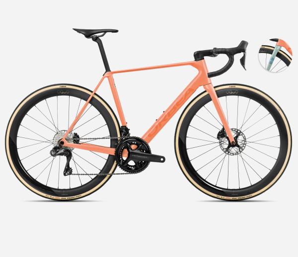 Orbea ORCA M20iLTD PWR 60 Orange Cloud (Matt) - Stone Blue (Matt-Gloss)