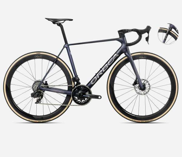 Orbea ORCA M21eLTD PWR 57 Tanzanite (Matt) - Carbon Raw (Matt)