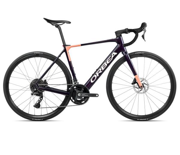 Orbea GAIN M40 L Fantasy Purple Carbon View (Gloss) - Orange Cloud (Matt)