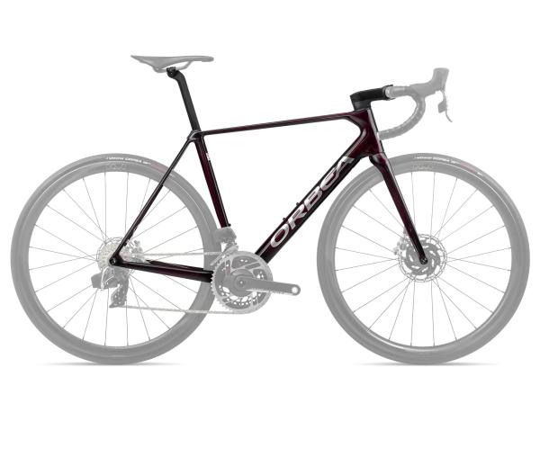 Orbea ORCA OMX 57 Wine Red - Titanium (Gloss)