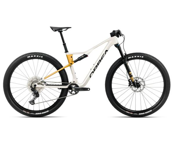 Orbea OIZ M30 S Ivory White (Gloss) - Bumblebee Yellow (Matt)
