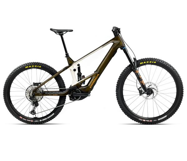 Orbea WILD/M M10 L Caramel Carbon View (Gloss) - Cream White (Matt)
