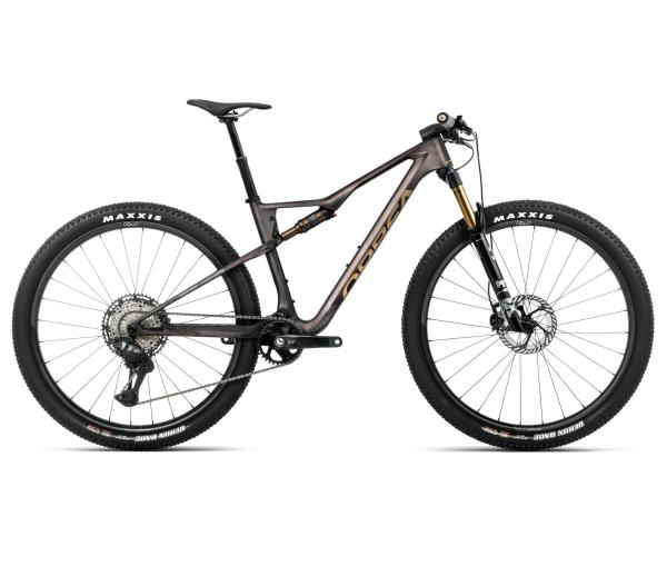 Orbea OIZ M-PRO S Bronze Carbon View - Titan Gold (Matt-Gloss)