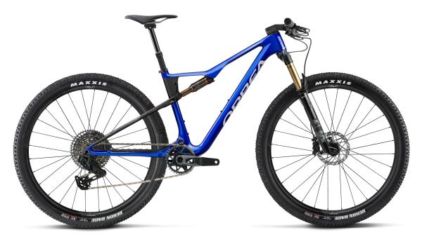 Orbea OIZ M-TEAM AXS S Cobalt Blue (Gloss) - Carbon Raw (Matt)