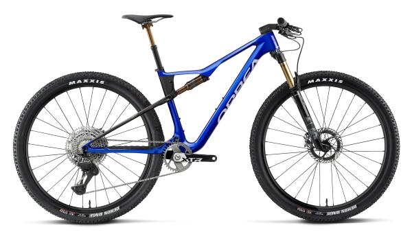 Orbea OIZ M-TEAM FACTORY S Cobalt Blue (Gloss) - Carbon Raw (Matt)