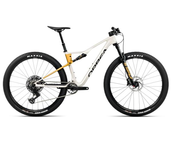 Orbea OIZ M21 L Ivory White (Gloss) - Bumblebee Yellow (Matt)