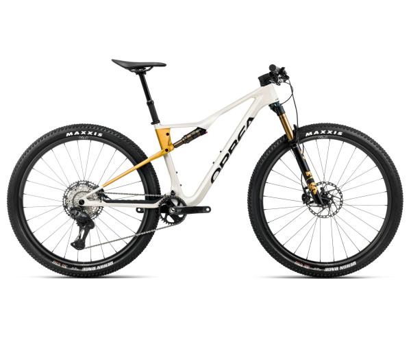 Orbea OIZ M10 S Ivory White (Gloss) - Bumblebee Yellow (Matt)