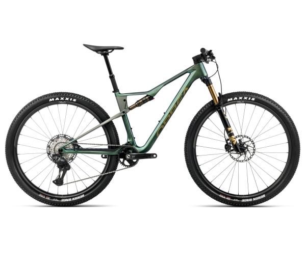 Orbea OIZ M10 S Seaweed Carbon View (Gloss) - Spaceship Green (Matt)