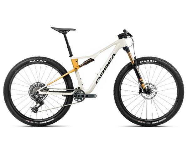Orbea OIZ M10 AXS S Ivory White (Gloss) - Bumblebee Yellow (Matt)