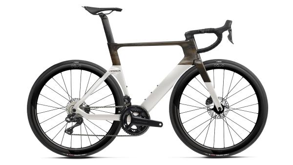 Orbea ORCA AERO M20iLTD 51 Golden White (Gloss) - Carbon Raw (Matt)