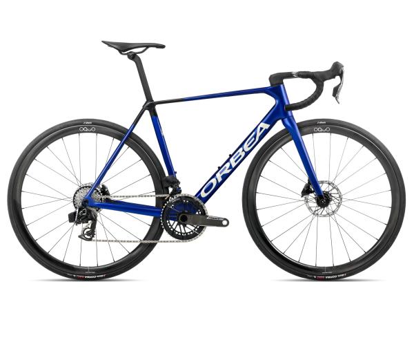 Orbea ORCA M21eTEAM 53 Cobalt Blue - Carbon Raw (Matt)