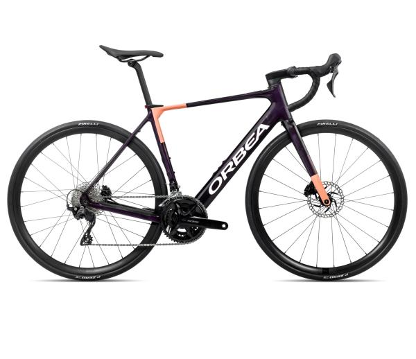 Orbea GAIN M30 L Fantasy Purple Carbon View (Gloss) - Orange Cloud (Matt)