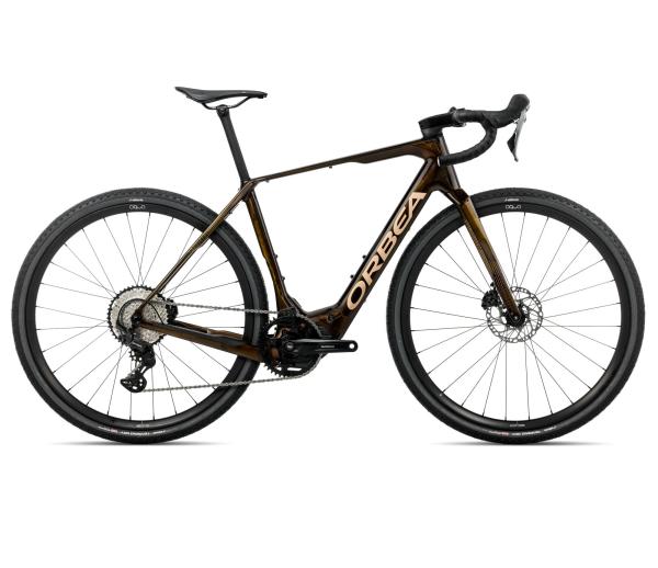 Orbea DENNA M20 L Caramel Carbon View - Golden Sand (Gloss)