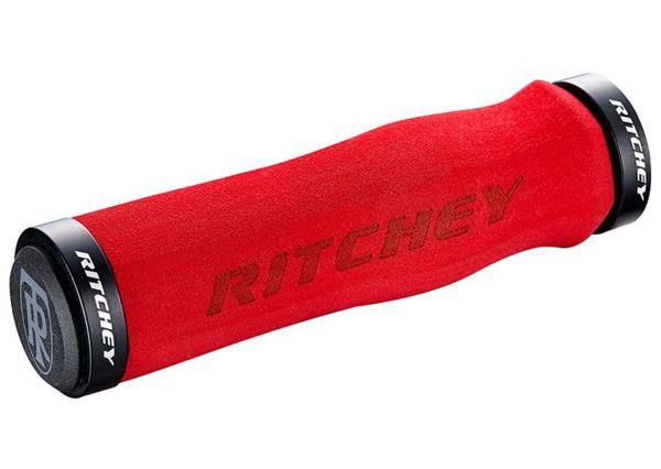 Ritchey Griffe MTN WCS LOCKING rot 130mm Neoprene Lenkerstopfen