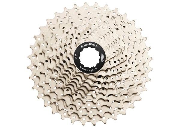 SunRace Kassette CSMS1 10-fach 11-36 - metallic