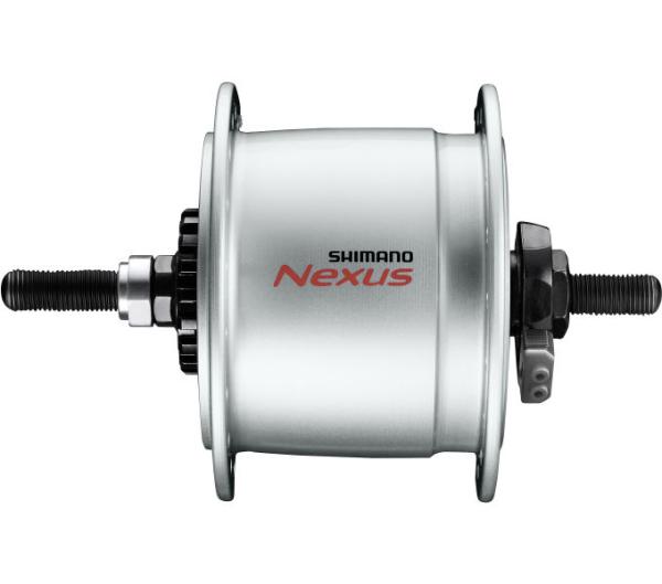 SHIMANO Nabendynamo NEXUS DH-C6000-3R 6 Volt/3 Watt 36 Loch Silber
