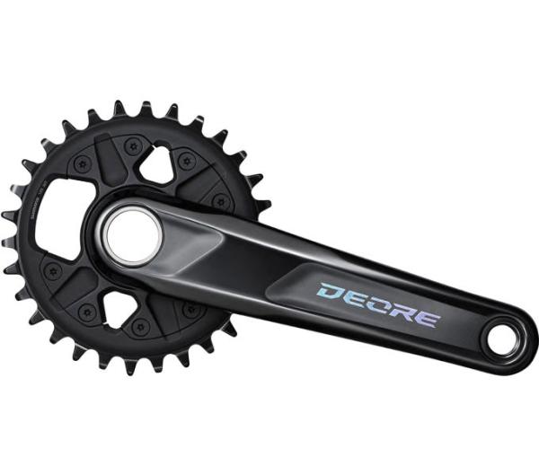 SHIMANO Kurbelgarnitur DEORE FC-M6130 12-fach 165 mm 30 Z&auml;hne